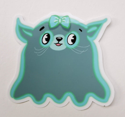 Die-Cut-Sticker "Ghosty Cat 1"