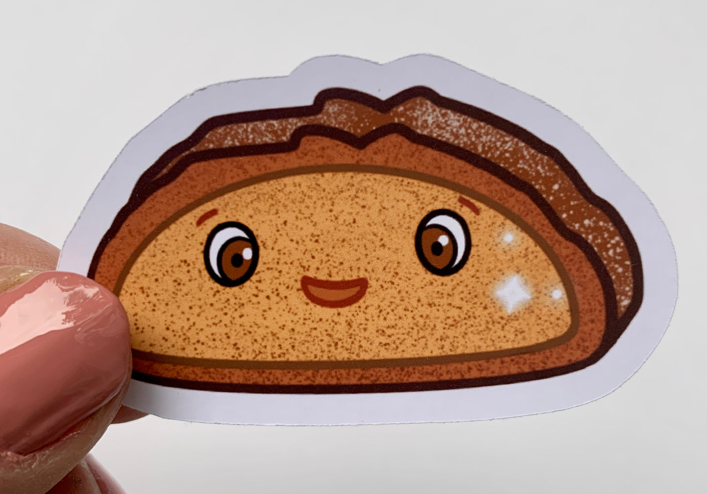 Die-Cut-Sticker "Happy Breakfast Bread"